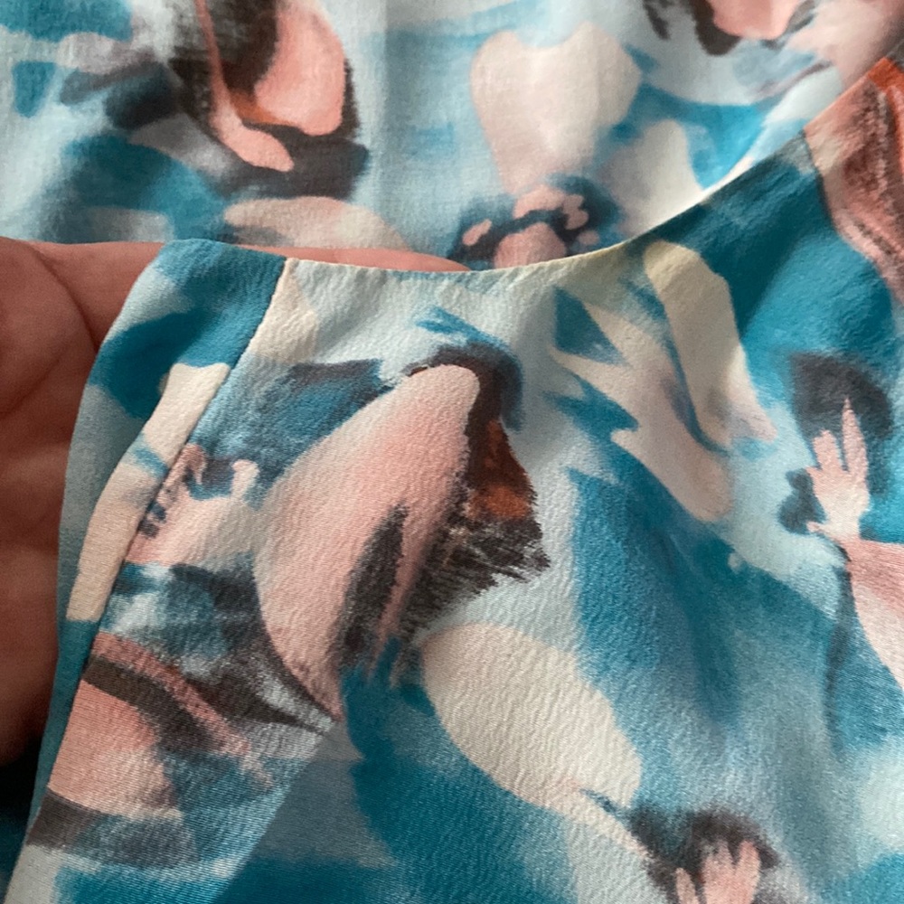 Rebecca Taylor Aloha Dress💙🌸💙 - Picture 6 of 11